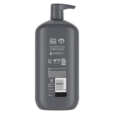 Dove Men+Care Charcoal + Clay Purifying Body & Face Wash 30 fl oz