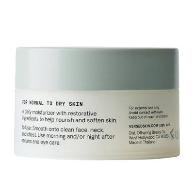 Versed Skin Soak Rich Moisture Cream 1.5oz - Missing Box