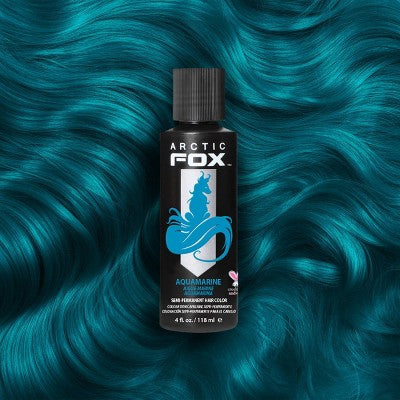Arctic Fox Semi-Permanent Hair Color Dye Turquoise Blue 4 fl oz