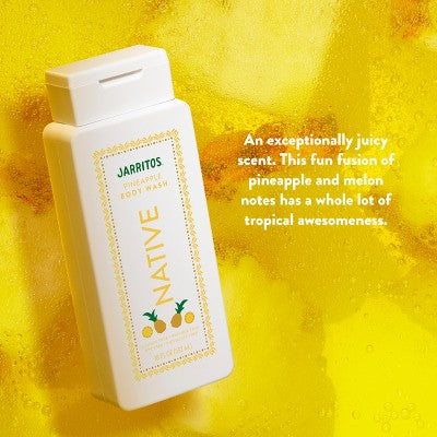 Native Body Wash for Women & Men Limited Edition Jarritos Pineapple 18 fl oz