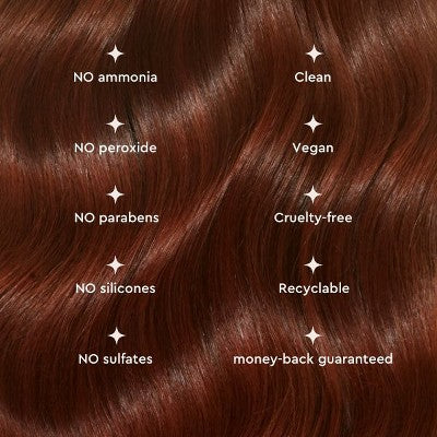 Glaze SuperGloss Color Conditioning Hair Gloss Cherry Vibrant Red 6.4 fl oz - Imperfect Container