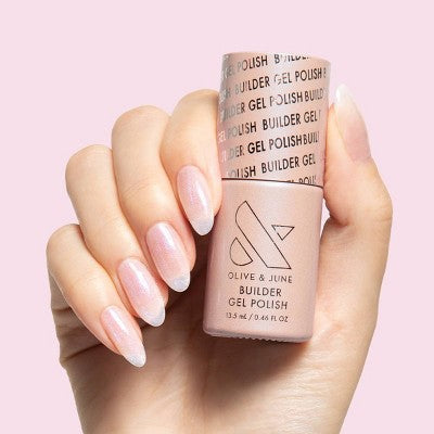 Olive & June Builder Gel Nail Polish Rose Glaze 0.46 fl oz - Imperfect Container