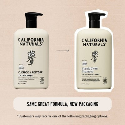 California Naturals Classic Coconut Shampoo 16.5 fl oz