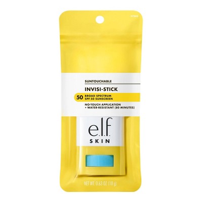 e.l.f. Suntouchable Invisi-Stick Sunscreens SPF 50 0.63oz - Imperfect Box