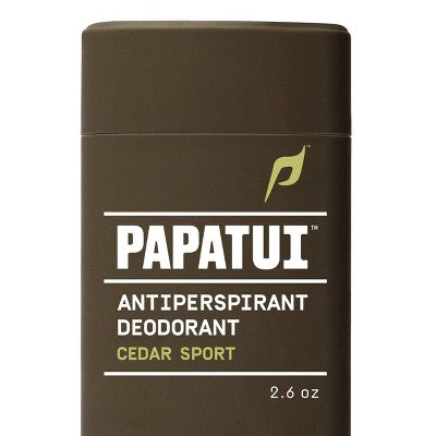 Papatui Triple Action Complex Men's Solid Antiperspirant Cedar Sport 2.6oz