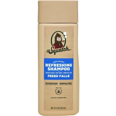 DR. SQUATCH Men's Natural Shampoo Fresh Falls 11 fl oz