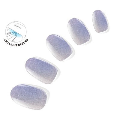 Dashing Diva Glaze Semi-Cured Gel Nail Polish Strips Baila con Fuego 32ct