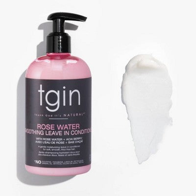 TGIN Rose Water Smoothing Leave In Conditioner 13 fl oz