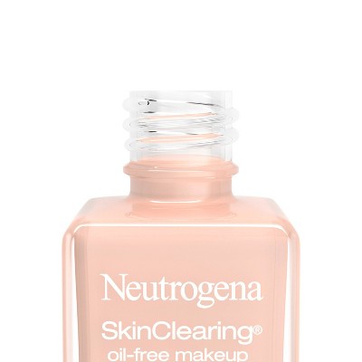 Neutrogena Skin Clearing Liquid Foundation 20 Natural Ivory 1 fl oz - Imperfect Container