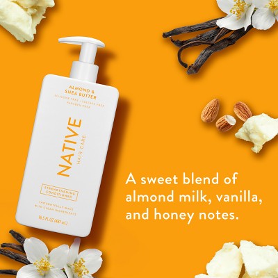 Native Almond & Shea Butter Strengthening Vegan Conditioner