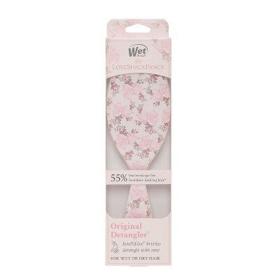 Wet Brush x LoveShackFancy Original Detangler Hair Brush Rosa Beaux