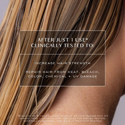 Kristin Ess + Peptide Restore Strengthening Conditioner 10 fl oz - Imperfect Container