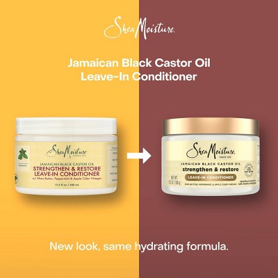 SheaMoisture Jamaican Black Castor Hair Oil Reparative Leave-In Conditioner 11.5 fl oz