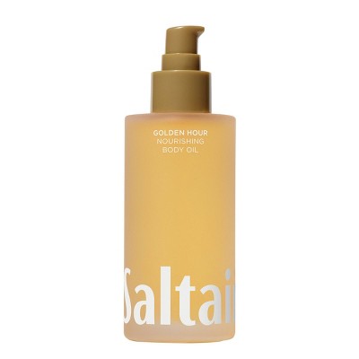Saltair Nourishing Body Oil For Dewy and Glowing Skin Golden Hour 4 fl oz - Imperfect Container