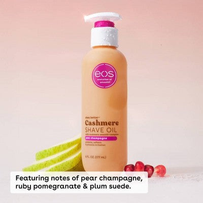 eos Cashmere Shave Oil - Pink Champagne 6 fl oz