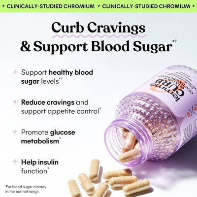 Lemme Curb Glucose and Cravings Support Capsules 60ct