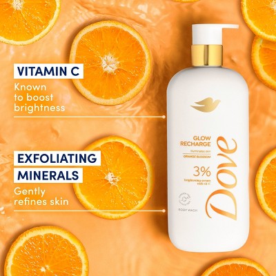 Dove Beauty Serum Body Wash with 3% Brightening Serum & Vitamin C