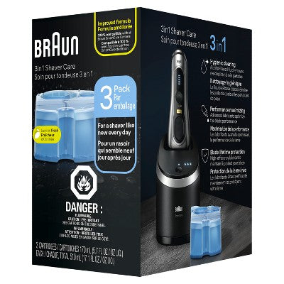 Braun Clean & Renew Refill Cartridges for Clean & Charge Systems 3-Pack