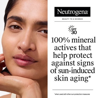 Neutrogena Mineral UV Tint Face Liquid Sunscreen SPF 30 1.1oz - Missing Box