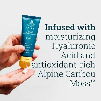 OARS + ALPS Hybrid Sunscreen SPF 37 Face Moisturizer 2 fl oz