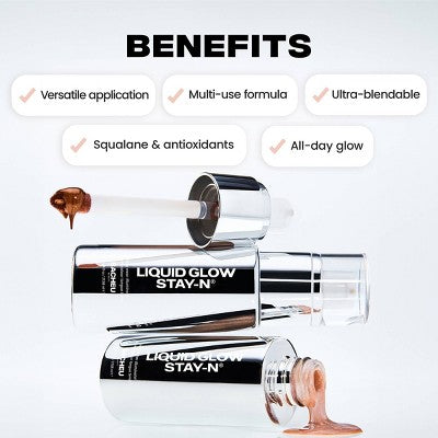 Sacheu Liquid Glow STAY-N Golden Hour 0.94 fl oz - Imperfect Box
