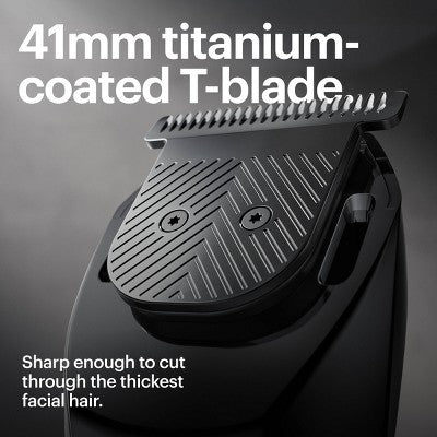 MANSCAPED The Beard Hedger SkinSafe Cordless Beard Trimmer, Waterproof Clippers for Facial Hair Shaving - Imperfect Box