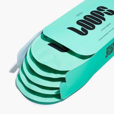 Loops Clean Slate Facial Mask 5ct 5.29oz