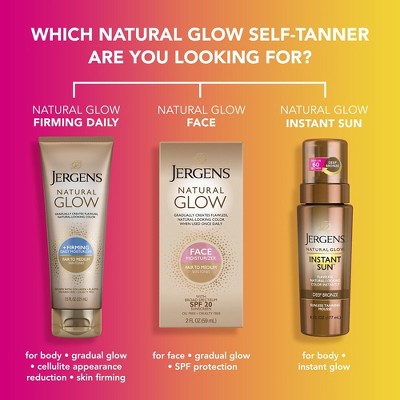 Jergens Glow Moisturizer & Self Tanner SPF 20 2 fl oz Fair to Medium - Missing Box