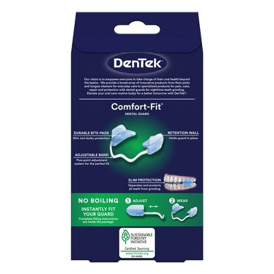 DenTek Comfort-Fit Dental Guard for Nighttime Teeth Grinding 2ct