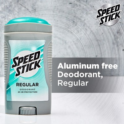 Speed Stick Solid Deodorant Fresh Scent Aluminum Free 3oz 2-Pack
