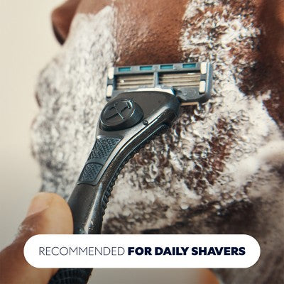 Dollar Shave Club 6-Blade Razor Refill Compatible with 4 and 6 Blade Handles 4ct Trial Size
