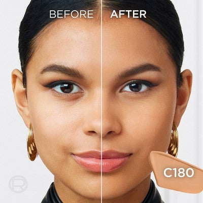 L'Oreal Paris Infallible Skin Ink Matte 2-in-1 Foundation and Concealer 180 Medium Cool 0.5 fl oz - New