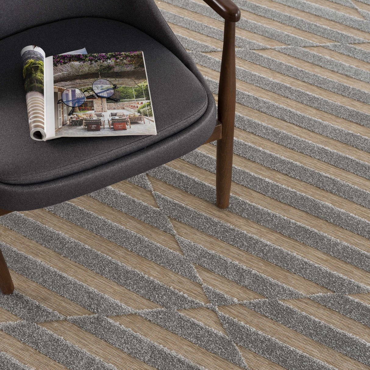 Webuye 3D Outdoor Area Rug - Clearance