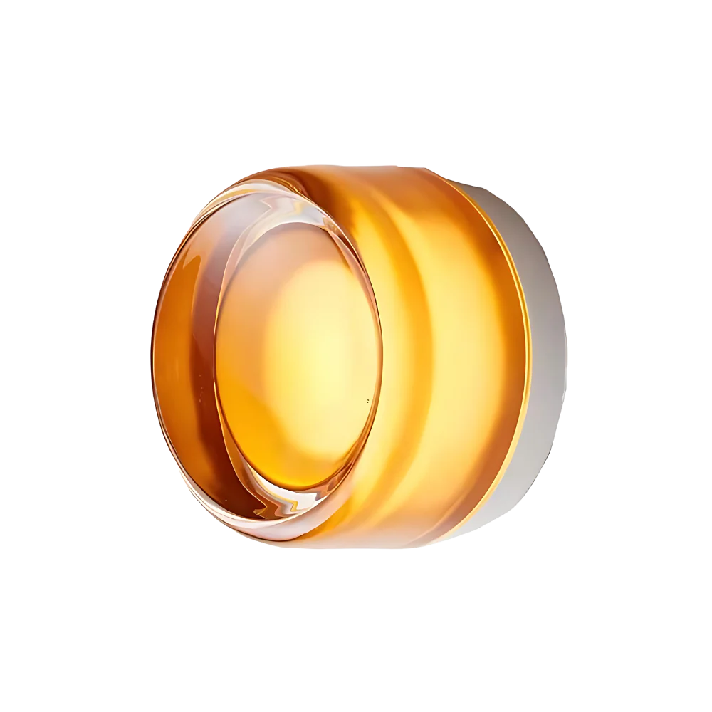 Nordic Acrylic Dimple LED Wall Sconce 1-Light 3-Color Adjustable