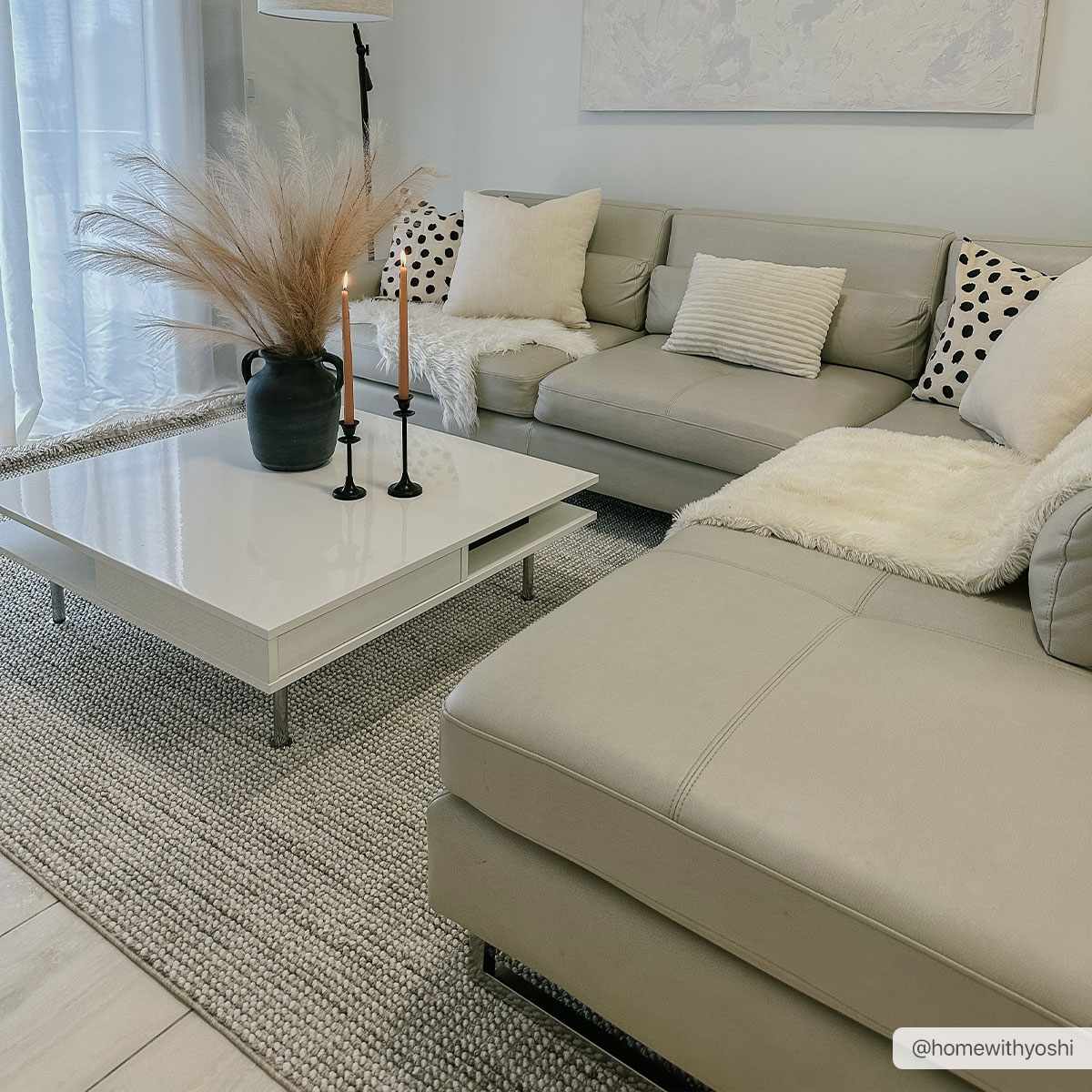 Gowan Cream Area Rug