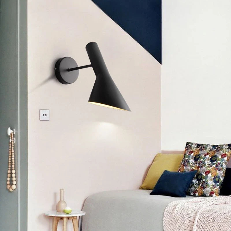 Modern Nordic Table Lamp Kids Bedroom Bedside Study Desk Retro Decor Light
