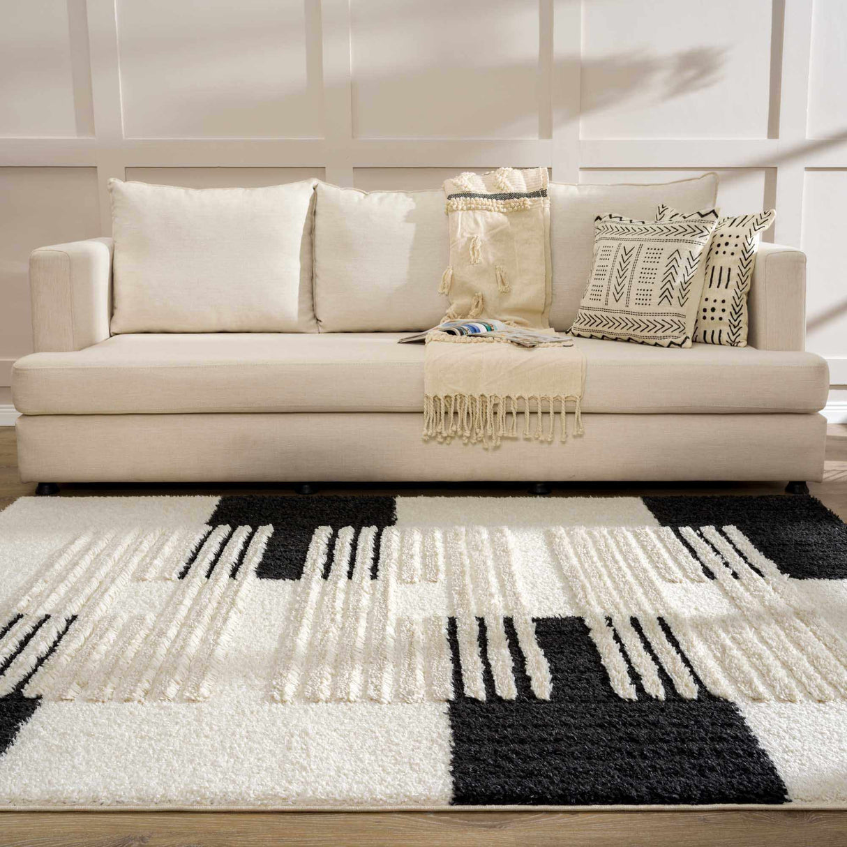 Astro Modern Shag Area Rug