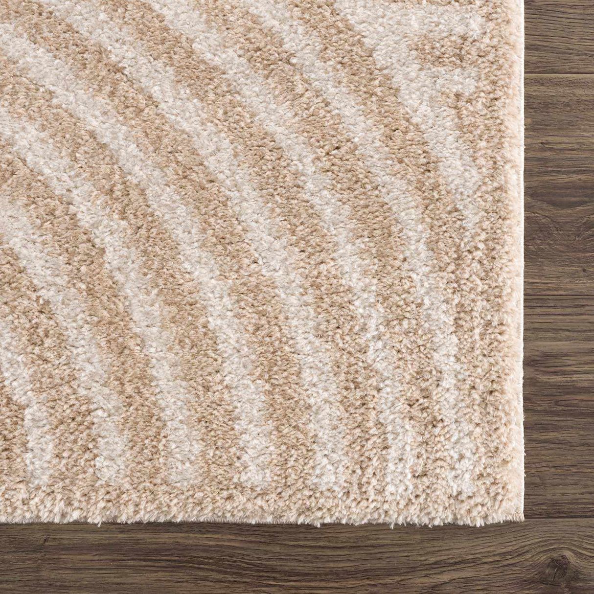 Allard Beige Washable Area Rug