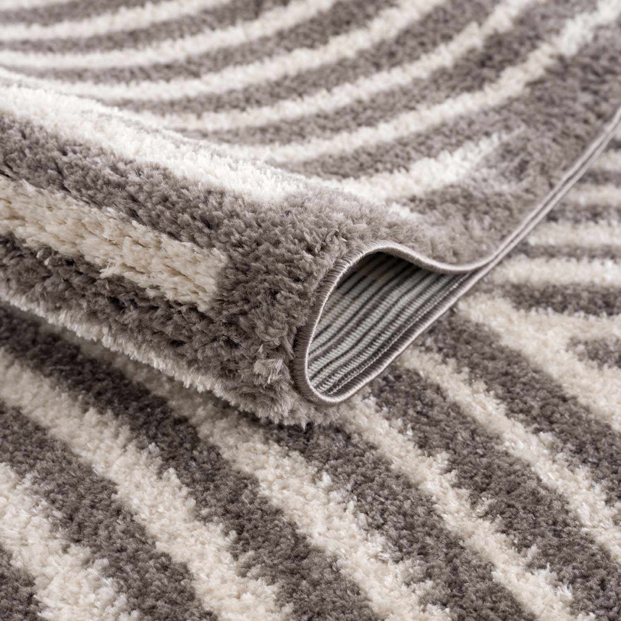 Allard Charcoal Washable Area Rug