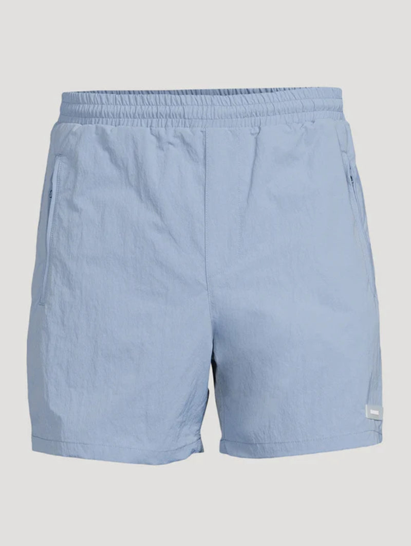 Helmut Lang MEN'S AIRY Logo Polyamide-Blend Swim Shorts – Lightweight and Quick-Drying