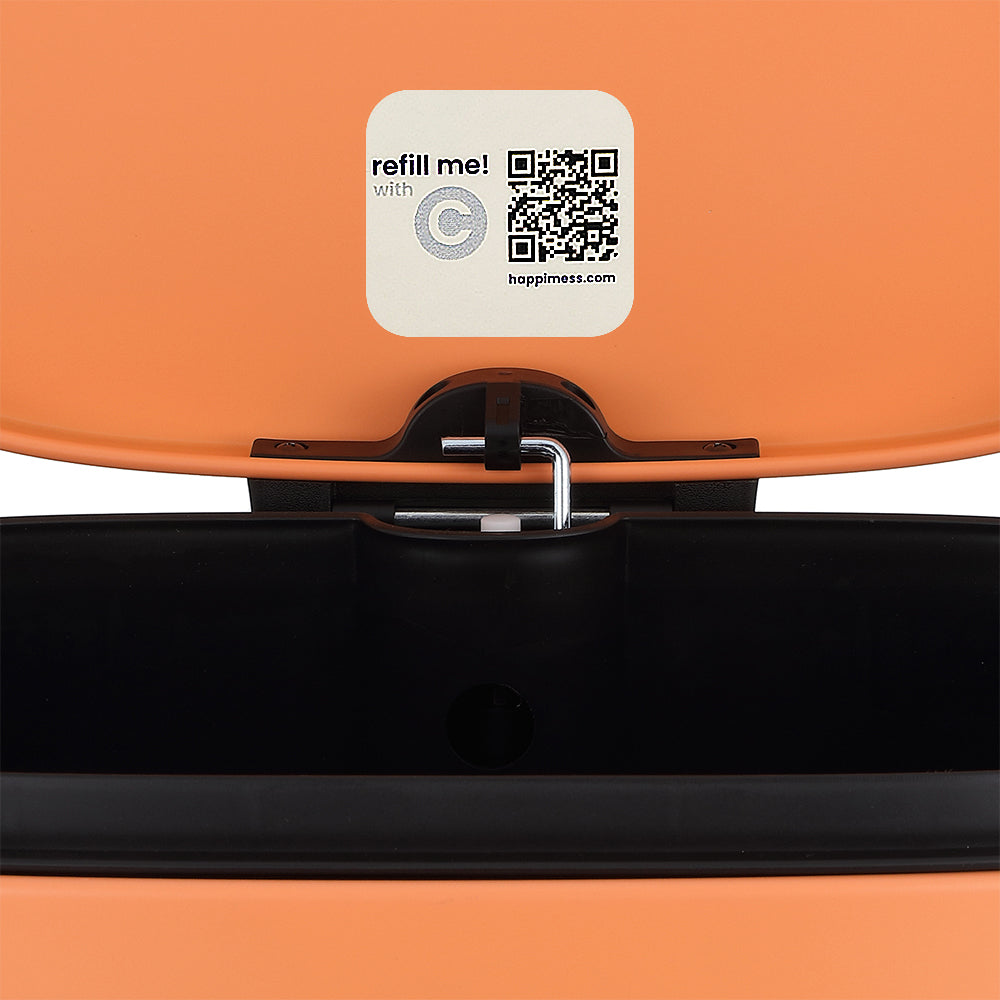 Connor Rectangular Trash Can with Soft-Close Lid and FREE Mini Trash Can
