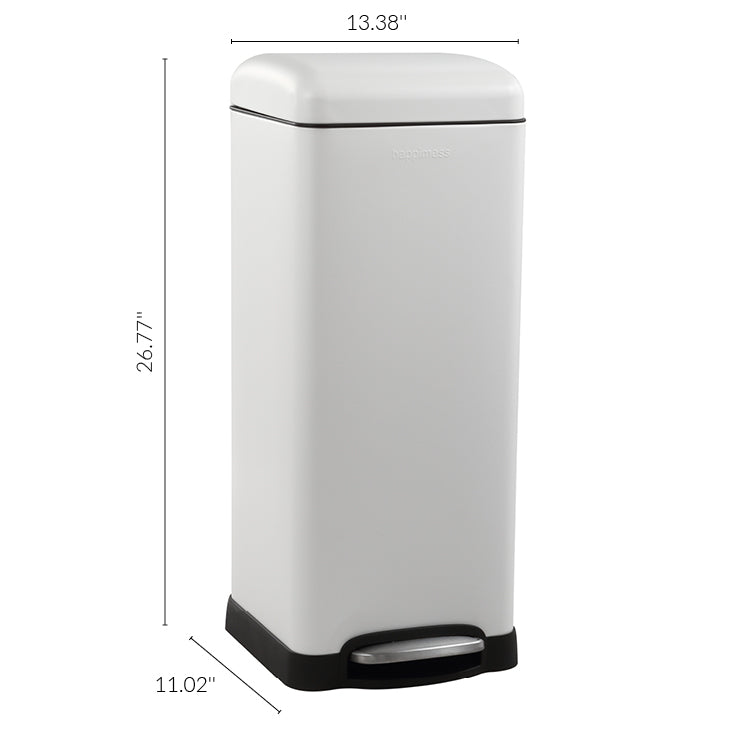 Betty Retro Step-Open Trash Can