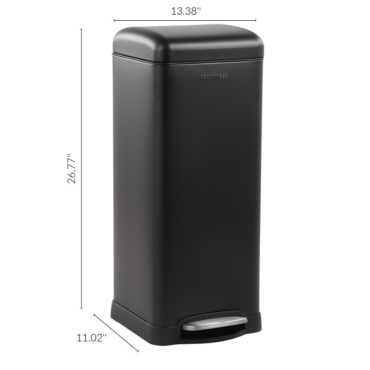 Betty Retro Step-Open Trash Can Classic
