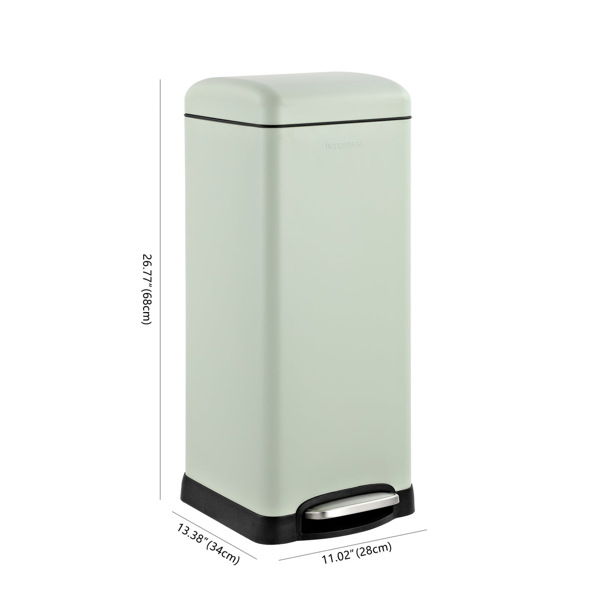 Betty Retro Step-Open Trash Can