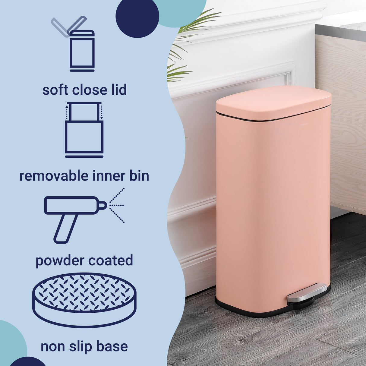 Curtis Step-Open Trash Can