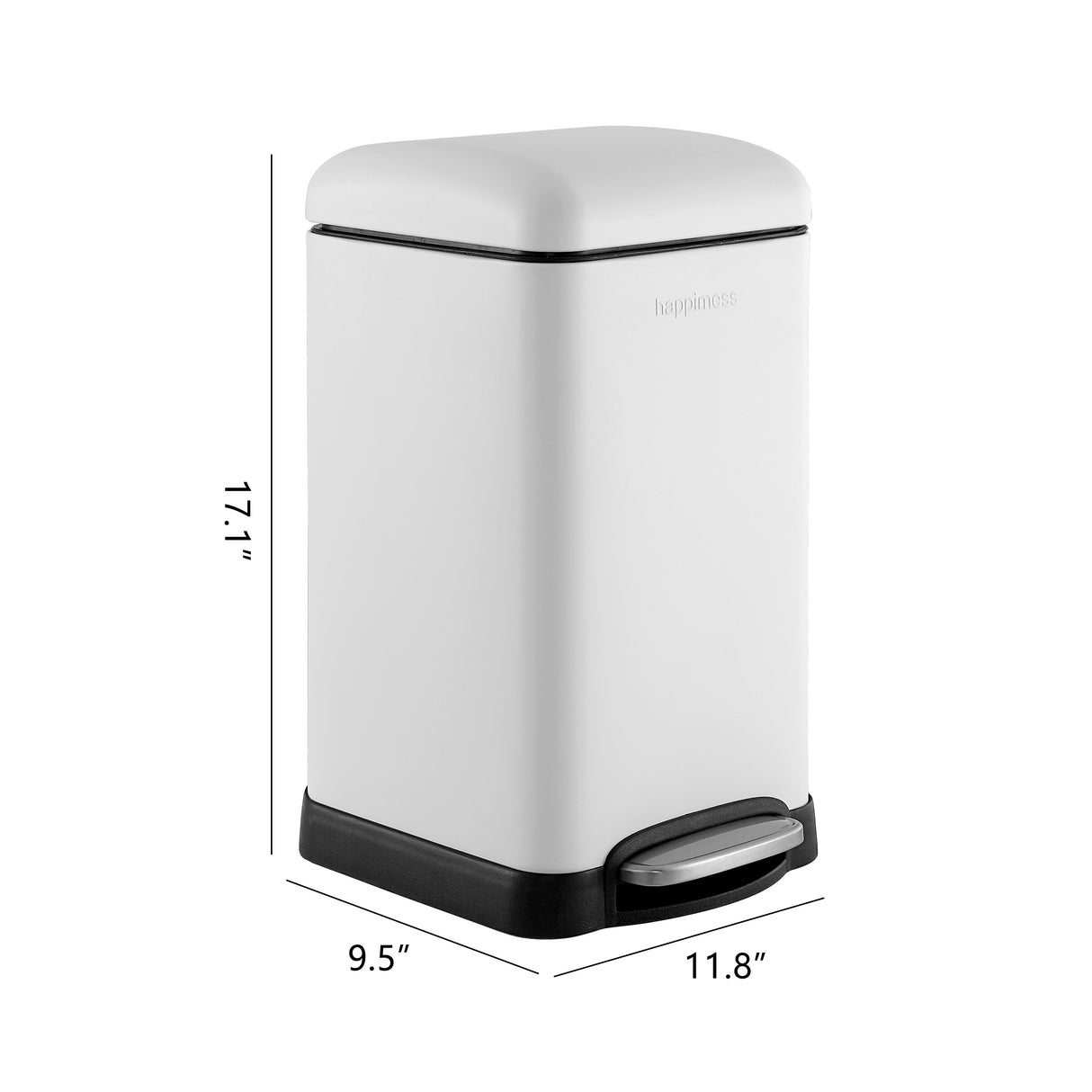 Betty Retro Mini Step-Open Trash Can