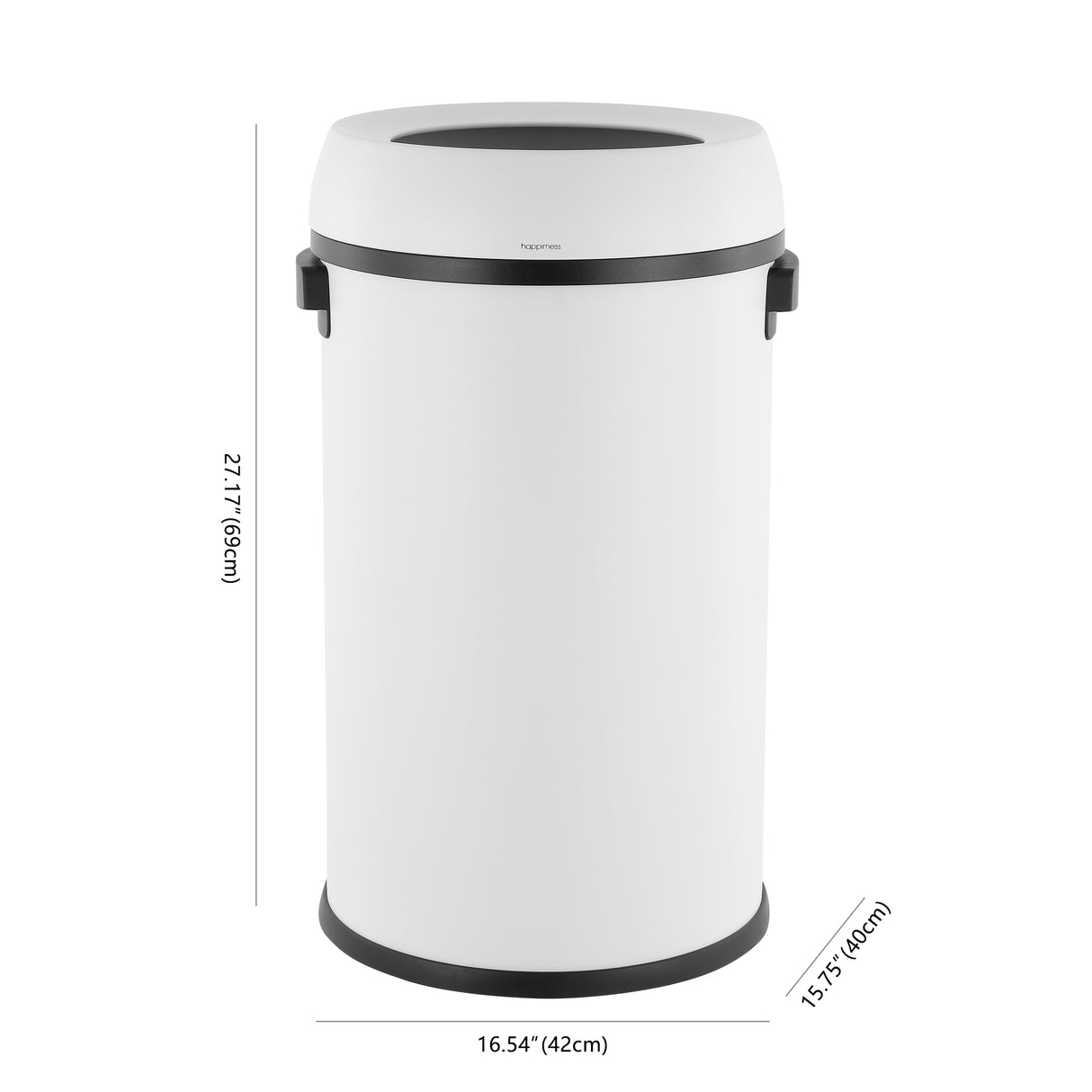Chuck Kitchen/Office Open-Top Trash Can