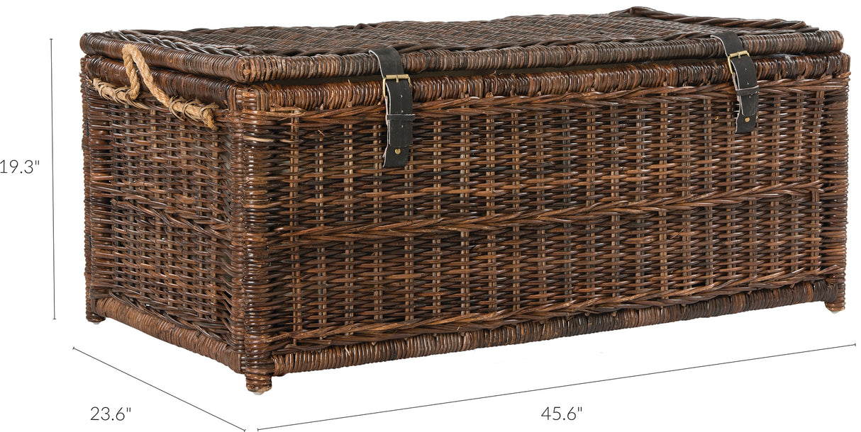 Caden Wicker Storage Trunk