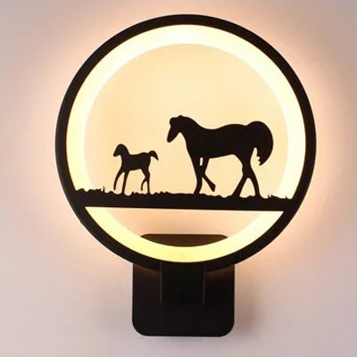 15W LED Wall Lamp Modern Creative Bedroom Living Room Corridor Indoor Light