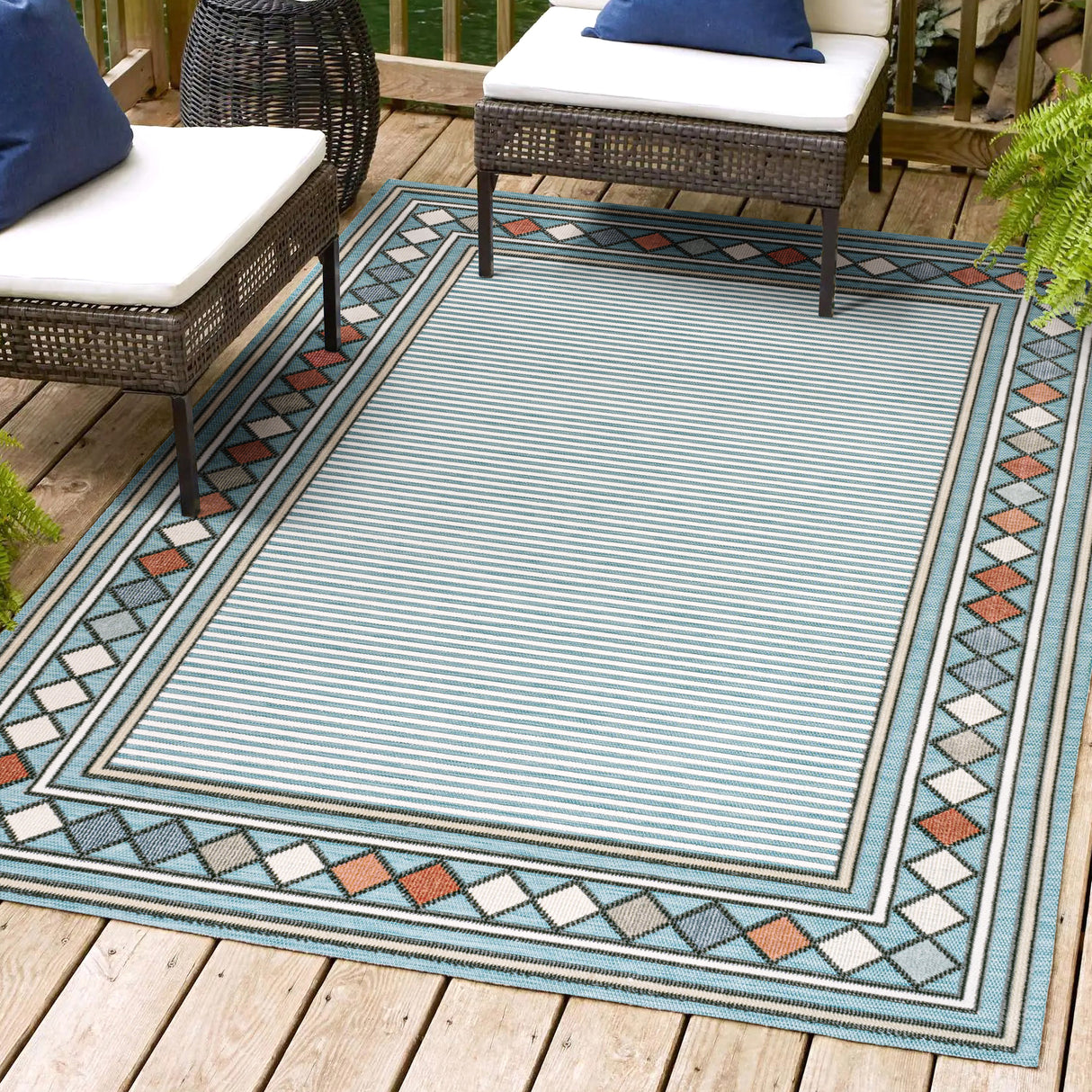Sebastian-High-Low-Modern-Diamond-Border-Indoor/Outdoor-Area-Rug-Area-Rugs